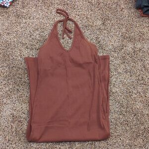 Old Navy medium brown dress